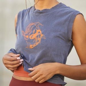 Free People Don’t Be Koi Tee